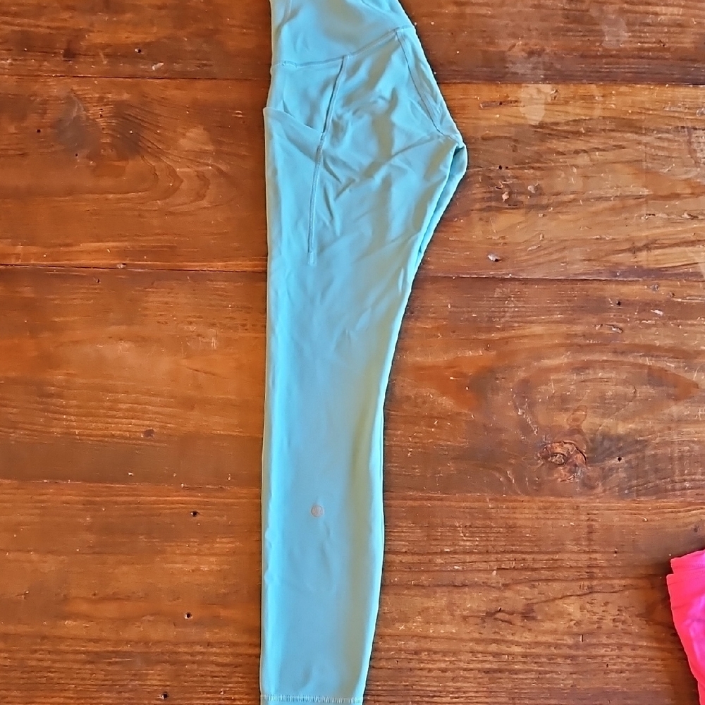 Lululemon Athletica Teal Leggings